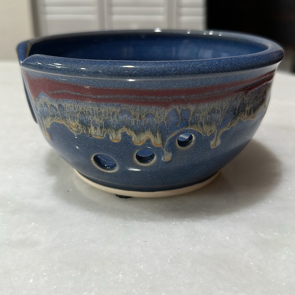 Doug Smith Pottery Stoneware Knitting Bowl New - Picture 4 of 6
